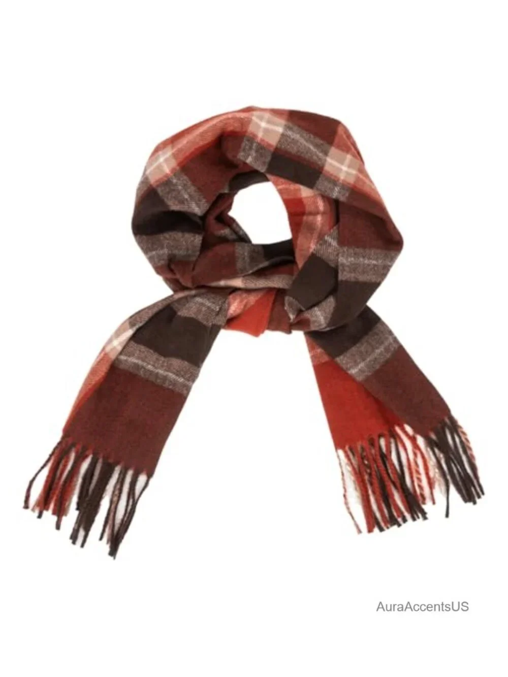 Soft Tartan Plaid Scarf Shawl Wrap Winter Warm Acrylic Cashmere Blend